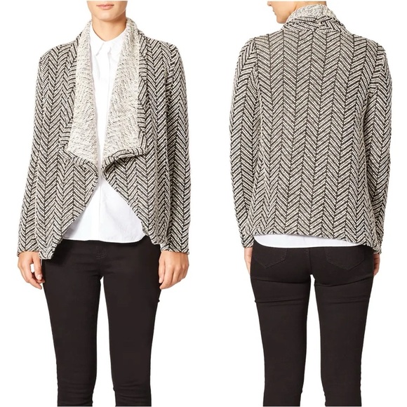 BB Dakota Sweaters - BB Dakota Chevron Cardigan Edie Sweater